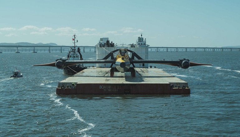 Orbital tidal turbine sets sail for EMEC Orbital tidal turbine sets sail for EMEC
