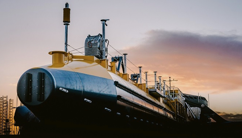 Hempel has provided coatings to protect the Orbital O2 tidal energy turbine