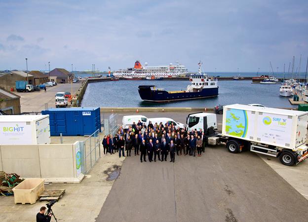 Orkney toasts ‘Surf 'n' Turf'