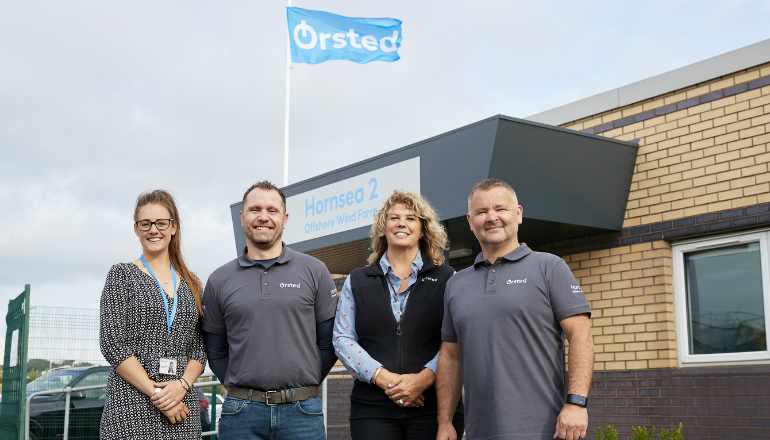 Orsted cuts ribbon at Hornsea 2 build hub Orsted cuts ribbon at Hornsea 2 build hub
