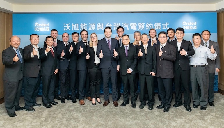 Orsted books Changhua onshore double Orsted books Changhua onshore double