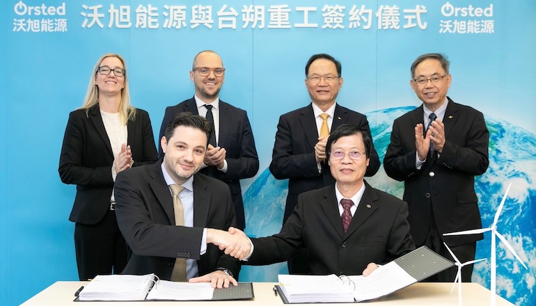 Orsted boosts Changhua pile Orsted boosts Changhua pile