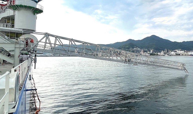 Osbit delivers gangway for Japan jack-up Osbit delivers gangway for Japan jack-up