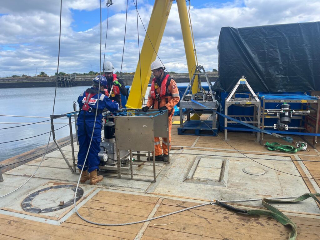 Ossian export cable seabed survey complete Ossian export cable seabed survey complete