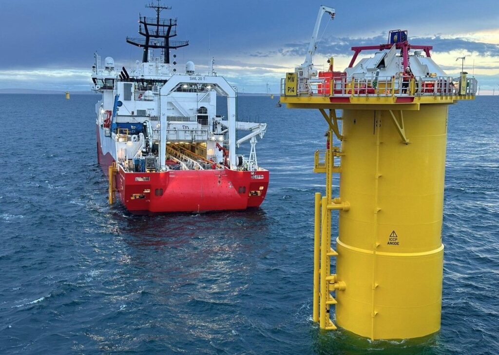 Seaway7 completes Moray West cable work