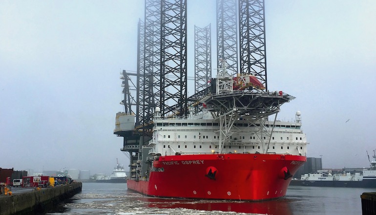 Osprey swoops for Albatros topside delivery