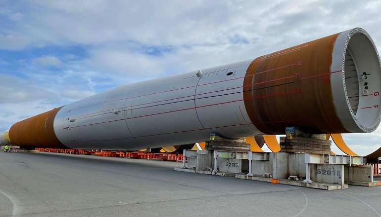 Steelwind dispatches first Arcadis Ost 1 monopiles Vattenfall to sell Arcadis Ost 1 output