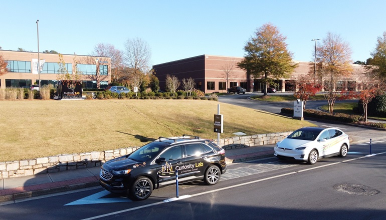 US city switches on solar roadway
