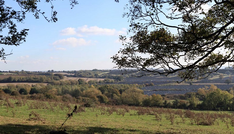 Swindon solar-storage project takes flight