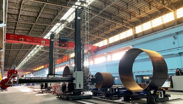 Pemamek delivers pin pile fabrication kit to Taiwan Pemamek delivers pin pile fabrication kit to Taiwan