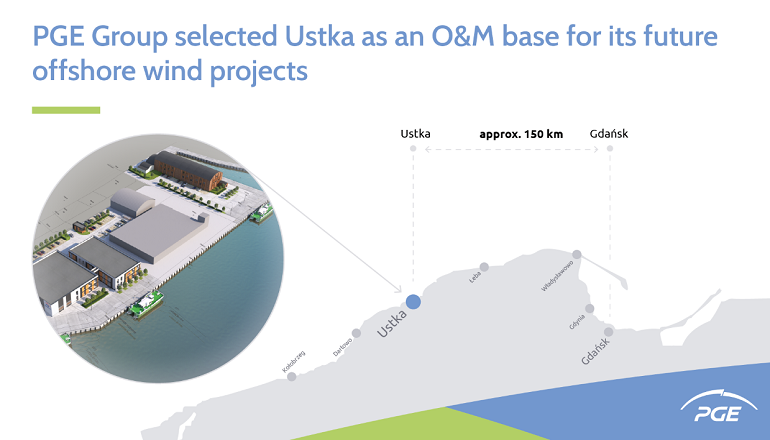 PGE choses Ustka for offshore O&M base