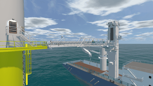 Ampelmann to provide gangways for offshore wind vessels Ampelmann to provide gangways for offshore wind vessels