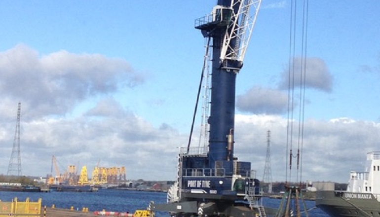 Port of Tyne completes crane electrification