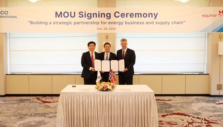 POSCO deepens energy partnership with Equinor