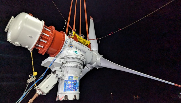 Proteus installs 1.1MW tidal turbine in Japan Proteus installs 1.1MW tidal turbine in Japan