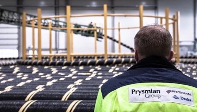 Prysmian cancels US cable factory Prysmian picks up UK-Germany grid link contract
