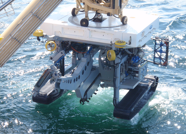 Fugro on Rampion wire track