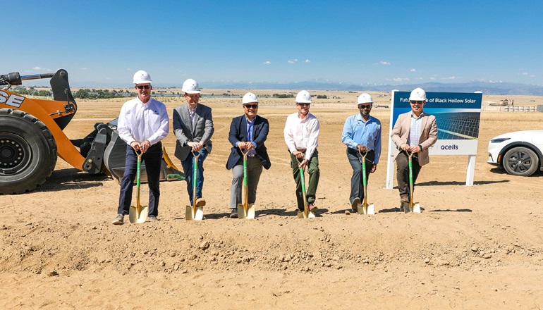 Construction begins on Colorado solar farm Construction begins on Colorado solar farm