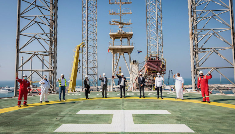 UAE jack-up hired for offshore wind work in China UAE jack-up hired for offshore wind work in China