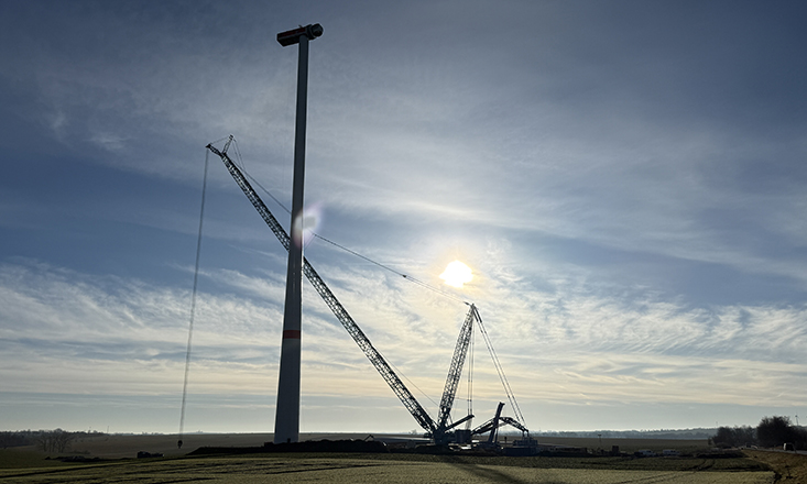 Energiequelle commissions repowered wind farm Energiequelle commissions repowered wind farm