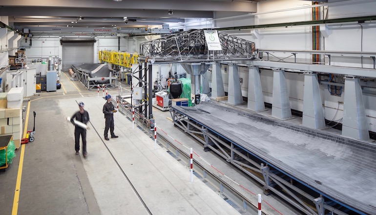 Fraunhofer plans XL blade test bench Researchers focus on blade damage control