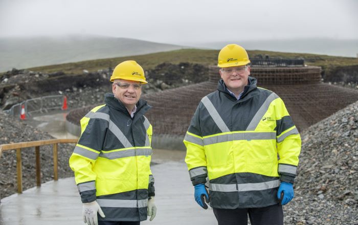 Scottish Minister tours 443MW Viking Wind Farm