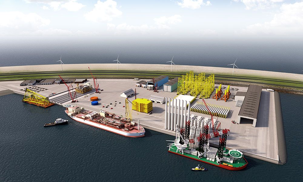 Rotterdam to build offshore hub