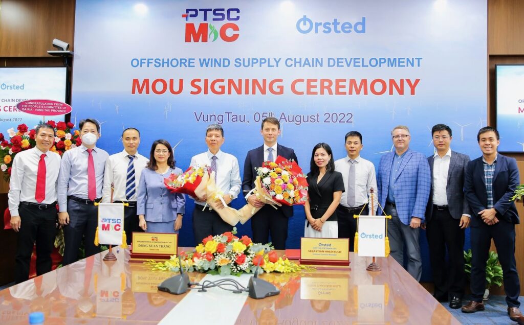 Orsted signs Vietnamese offshore MoU Orsted signs Vietnamese offshore MoU