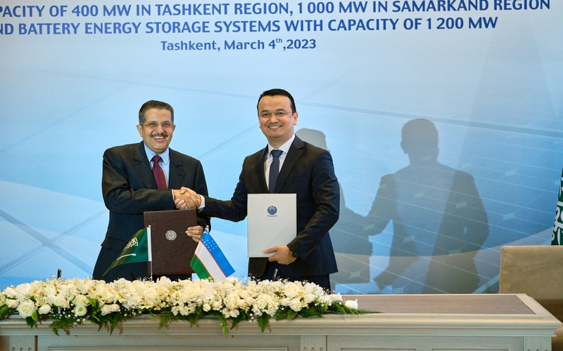 ACWA to develop Uzbek solar and battery capacity ACWA to develop Uzbek solar and battery capacity