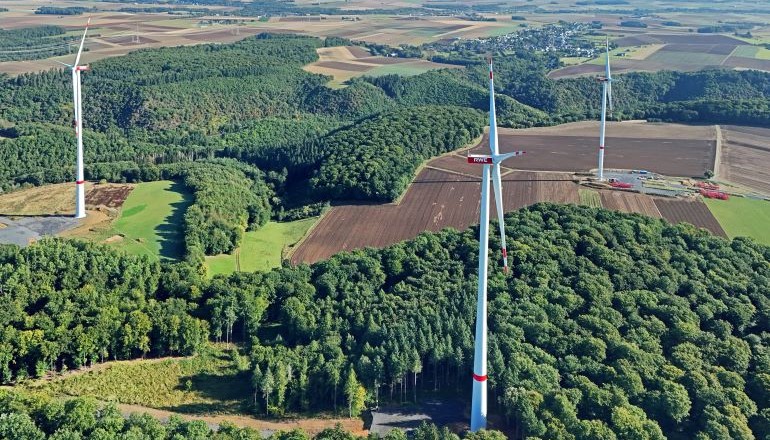 RWE commissions 12.9MW Kail wind farm RWE commissions 12.9MW Kail wind farm