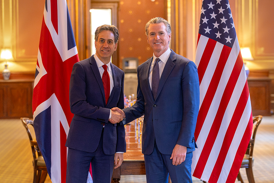 UK and California deepen clean energy ties UK and California deepen clean energy ties