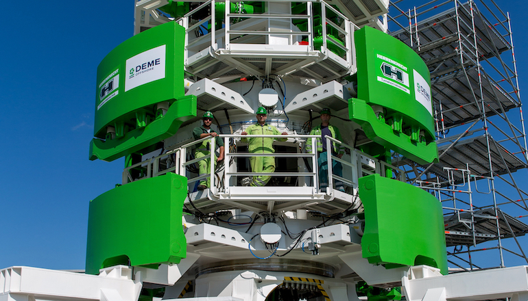 DEME Offshore completes Saint-Nazaire drill DEME Offshore completes Saint-Nazaire drill