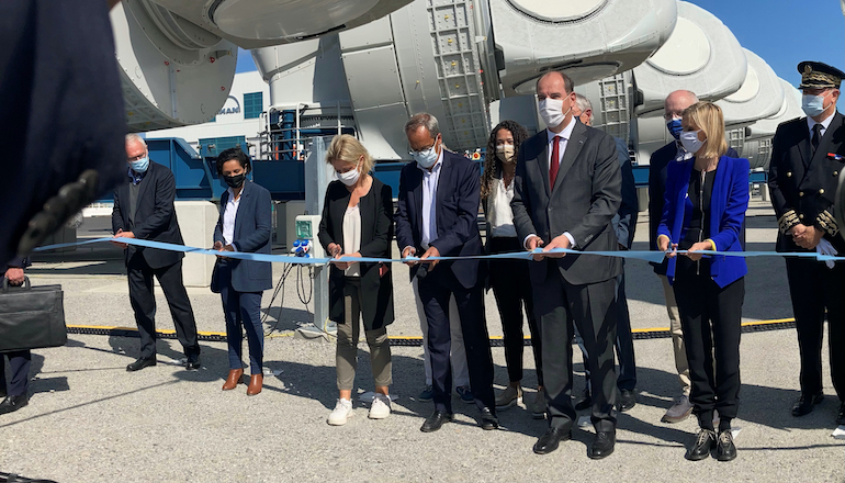 GE cuts ribbon at Saint-Nazaire logistics hub