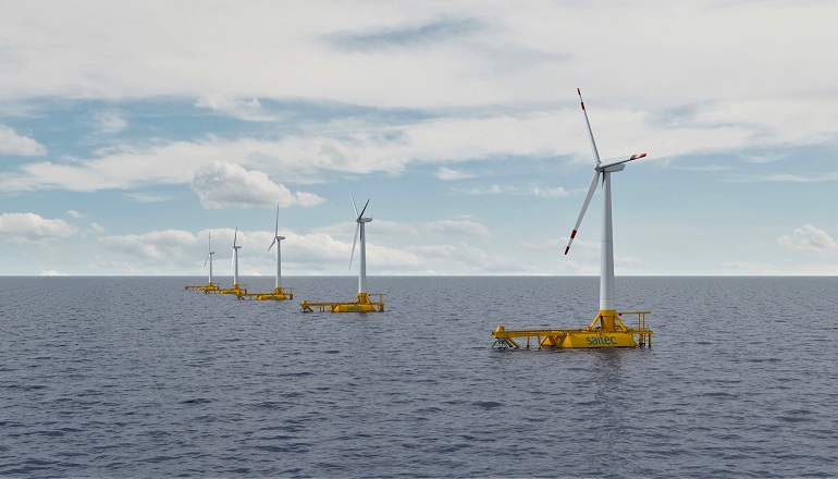 Saitec unveils 50MW floater pilot Saitec unveils 50MW floater pilot
