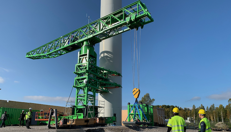 Vestas Ventures invests in Swedish crane technology Vestas Ventures invests in Swedish crane technology