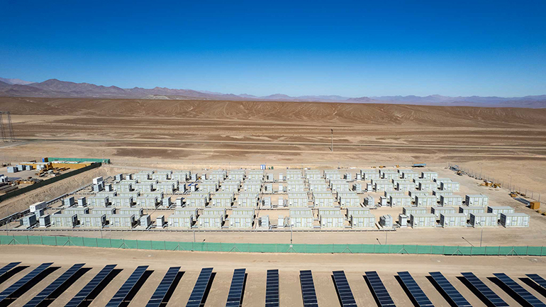 Innergex starts up 35MW Chilean BESS Innergex commissions 50MW Chile battery