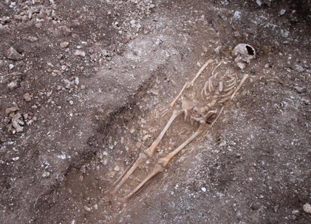 Grave discovery at Rampion