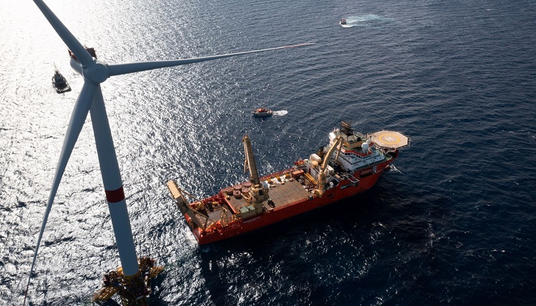 SBM installs French floating wind platform SBM installs French floating wind platform