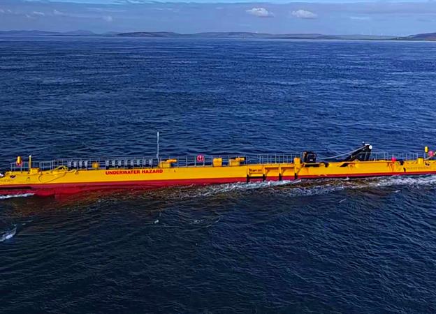 Orkney restart for Scots tidal