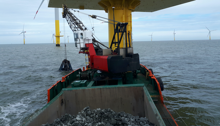 Danish marine contractor wraps up scour repairs