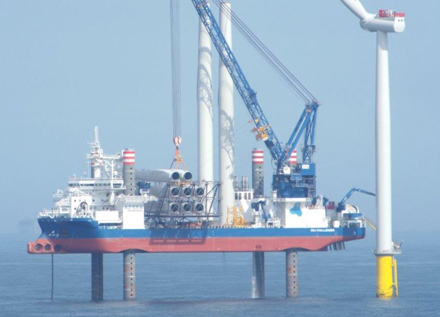 Dudgeon nears halfway Arkona names contracting crew