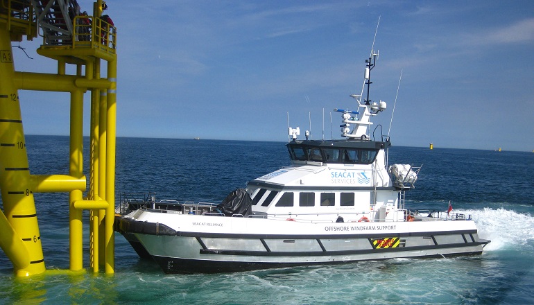 Seacat bolsters offshore wind fleet SMC renews Seacat ties