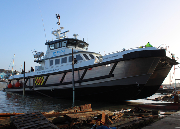 Seacat seals Burbo 2 swoop
