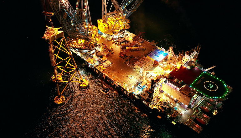 Ofgem invites tenders for Seagreen connection assets Seagreen plants first root off Scotland