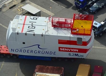 Nordergrunde prepares for turbines Senvion readies Nordergrunde gear