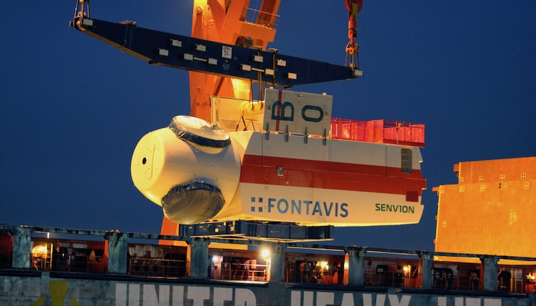 Senvion delivers last Borkum West 2.2 nacelle