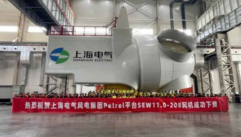 Shanghai Electric unveils 11MW offshore turbine