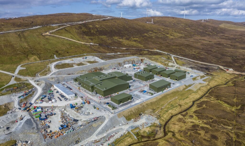 Landslide stops work at SSEN's Shetland grid project