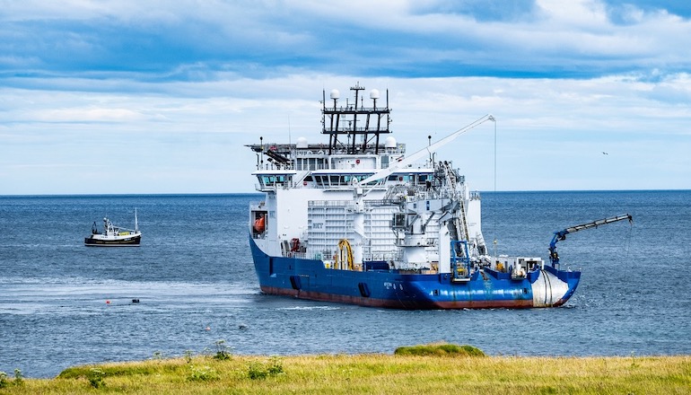 Shetland HVDC link cable laying gets underway