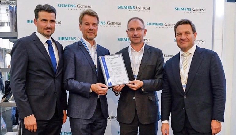 Siemens Gamesa newbie aces TUV SUD test